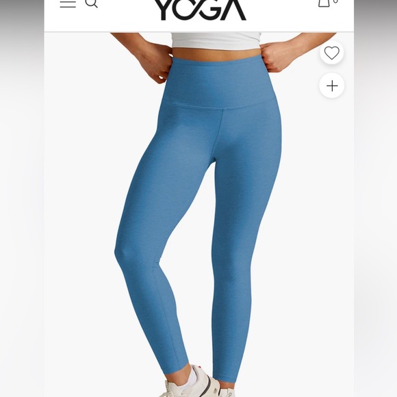 Beyond Yoga Gray Space-dye Leggings Size Small - Picture 1 of 5